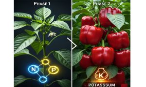 بهینه‌سازی کود NPK فلفل دلمه‌ای در کشت عمودی