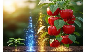 بهینه‌سازی کود NPK فلفل دلمه‌ای در کشت عمودی