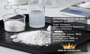 همه چیز در مورد سولفات پتاسیم از مصرف تا معجزه