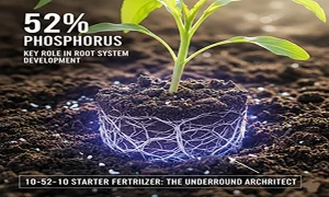 چرا به کود 10-52-10 استارتر می گویند ؟