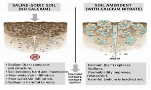 نقش کود نیترات کلسیم؛ تضمین سلامت ریشه و کیفیت محصول